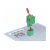 Delock Set de bloques de terminales para placa de circuito, 2 polos, paso 5,08 mm, vertical 66500