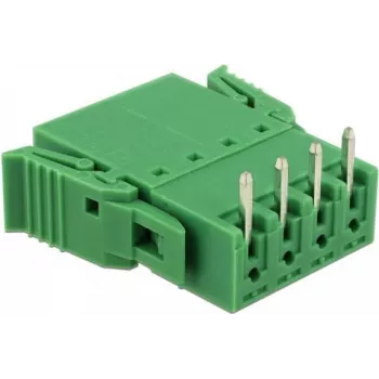 Delock Set de bloques de terminales para placa 4 polos paso 3,81 mm horizontal (65954)