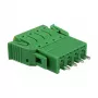 Delock Set de bloques de terminales para placa 4 polos paso 3,81 mm vertical (65970)