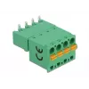 Delock Set de bloques de terminales para placa 4 polos 5,08 mm paso horizontal 66506