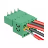 Delock Set de bloques de terminales para placa 4 polos 5,08 mm paso horizontal 66506