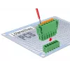 Delock Set de bloques de terminales para placa 6 polos 3,81 mm paso vertical (65972)