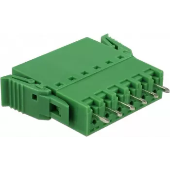 Delock Set de bloques de terminales para placa 6 polos 3,81 mm paso vertical (65972)