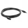 Delock Cable TOSLINK Mini TOSLINK conector de 3,5 mm a conector TOSLINK, Ø 2,2 mm, 5 m, negro