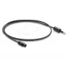 Cable TOSLINK Delock Mini TOSLINK conector de 3,5 mm a conector TOSLINK, Ø 2,2 mm, 1 m, negro