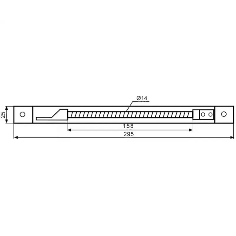 DELTA ATLO-KPS-21X262/SHEEL-S Cubrecables para empotrar en perfil