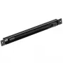 DELTA ATLO-KPS-21X262/SHEEL-S Canaleta empotrada para cables, negra, 262mm