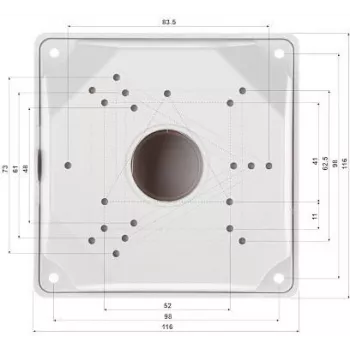 DELTA BD-B116 soporte para cámara