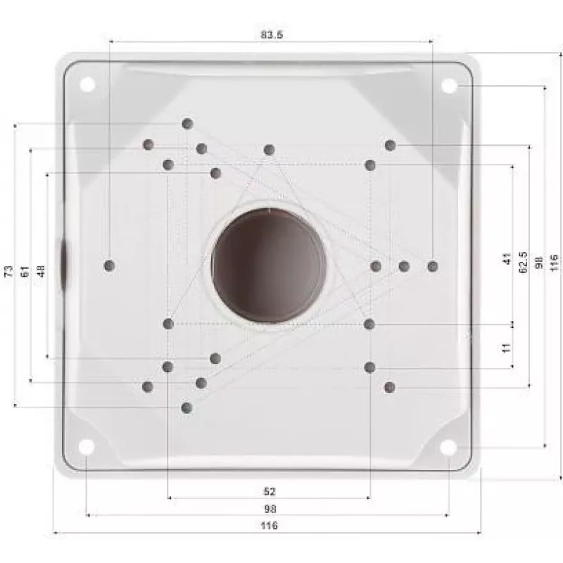 DELTA BD-B116 Soporte para cámara