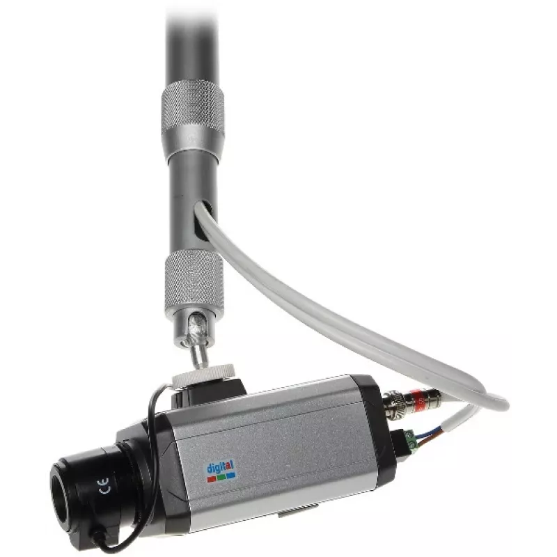 DELTA BR-60X120 soporte telescópico de techo para cámaras CCTV, 710–1220 mm, blanco