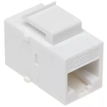 DELTA FX-RJ45-G/RJ45-G/6 Keystone Jack Cat6 apantallado, sin herramientas, contactos dorados