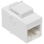 DELTA FX-RJ45-G/RJ45-G/6 Keystone Jack Cat6 apantallado, sin herramientas, contactos dorados