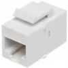 DELTA módulo keystone FX-RJ45-G/RJ45-G Cat.6 UTP conector hembra RJ45 a conector hembra RJ45 acoplador, gris