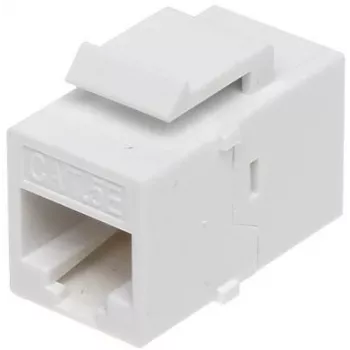 DELTA módulo keystone FX-RJ45-G/RJ45-G Cat.6 UTP conector hembra RJ45 a conector hembra RJ45 acoplador, gris