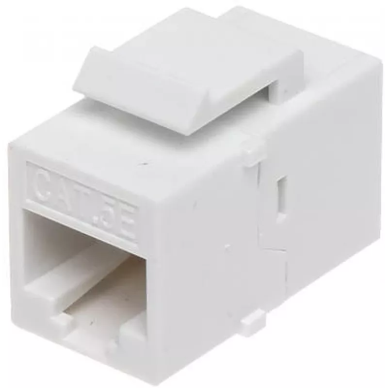 DELTA módulo keystone FX-RJ45-G/RJ45-G Cat.6 UTP conector hembra RJ45 a conector hembra RJ45 acoplador, gris