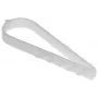 DELTA abrazadera redonda para cable de pared 6-10 mm 50 uds. blanco