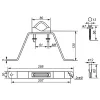 DELTA Abrazadera de pared OMM-50L13