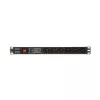 DELTA PD-6/R-SPD-3L Regleta de 6 tomas con protección contra sobretensiones, interruptor bipolar, cable de 1,5 m, tomas tipo E, 2300 W, Negro
