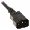 DELTA PD-8/R/IEC-N PDU de 8 tomas 1U para rack, IEC C13, 10A, 250V, Negro