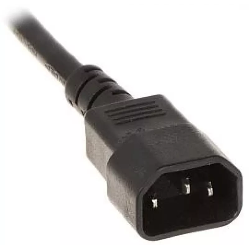 DELTA PD-8/R/IEC-N PDU de 8 tomas 1U para rack, IEC C13, 10A, 250V, Negro