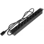DELTA PD-8/R/IEC-N PDU de 8 tomas 1U para rack, IEC C13, 10A, 250V, Negro