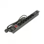 Regleta DELTA 6 tomas Schuko PD-6/R-USB