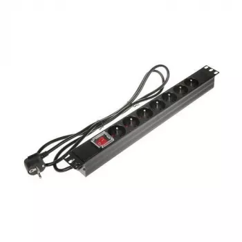 Regleta de enchufes DELTA 7 tomas PD-7/R-N