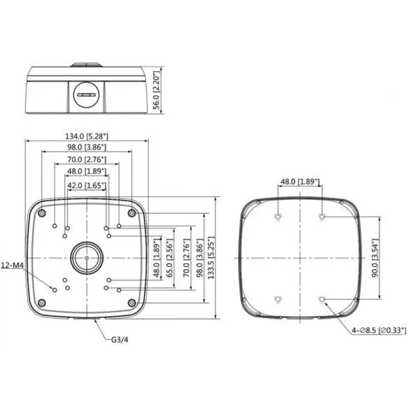 DELTA STG-PFA121 Soporte para cámara