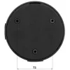 DELTA STG-PFA130-E caja de conexión para cámaras domo Dahua, montaje en pared/techo, aluminio, negro STG-PFA130-E(BLACK)