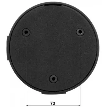 DELTA STG-PFA130-E caja de conexión para cámaras domo Dahua, montaje en pared/techo, aluminio, negro STG-PFA130-E(BLACK)