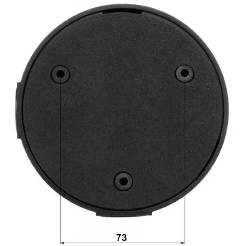DELTA STG-PFA130-E caja de conexión para cámaras domo Dahua, montaje en pared/techo, aluminio, negro STG-PFA130-E(BLACK)