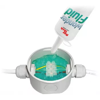 Delta Wonder-Fluid-280 gel aislante – silicona bicomponente para conexiones eléctricas, 250 ml