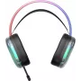 Auriculares gaming Deltaco DH230 RGB iluminados semitransparentes (GAM-186)
