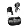 DELTACO Streetz BT TWS Auriculares in-ear Transparente Negro