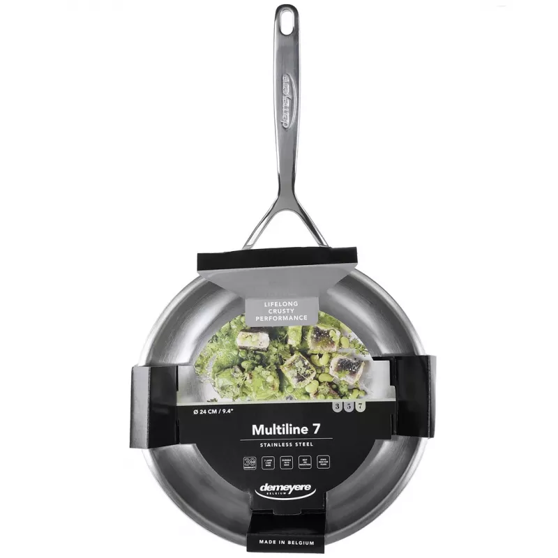 Demeyere Multiline 7 sartén de acero inoxidable de 24 cm 40850-949-0