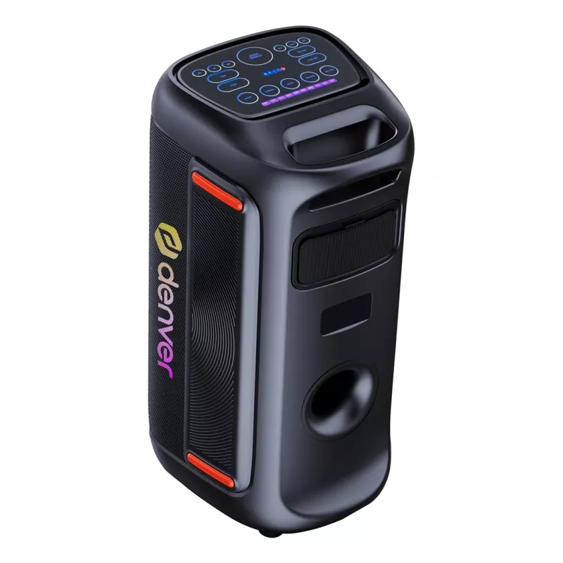 Denver BPS-370 Altavoz Bluetooth portátil para fiestas 1000W PMPO