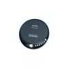 Denver DM-24 Reproductor de CD portátil con auriculares, Negro