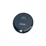 Denver DM-24 Reproductor de CD portátil con auriculares, Negro