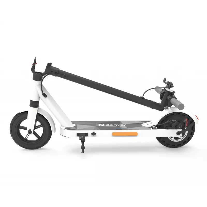 Patinete eléctrico rápido Denver SEL-85360FW, 8,5", 350 W, blanco