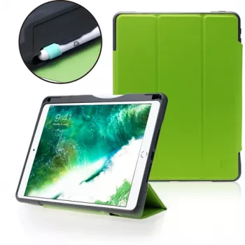 Funda resistente DEQSTER (2021) para iPad 10.2 (7.ª/8.ª/9.ª gen.), verde