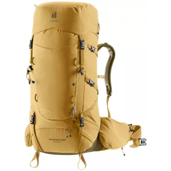 Deuter Mochila de trekking Aircontact Core 45+10 SL para mujer - Savanna/Nori