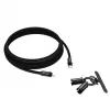 Devia Cable USB-C a Lightning 2 en 1 con cordón 1,2m 27W Negro