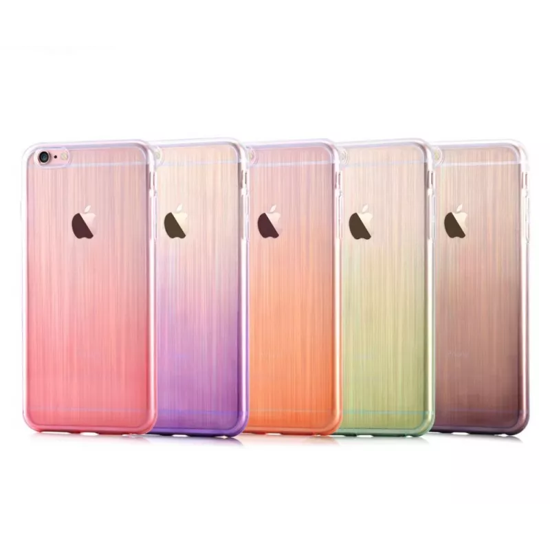 Devia Apple iPhone 6/6s Azure Soft funda verde