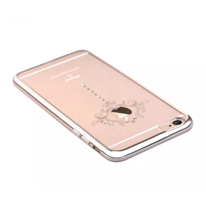 Devia Funda trasera Crystal Iris champagne oro para Apple iPhone 6/6s