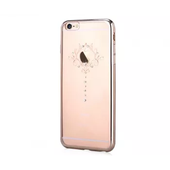 Devia Funda trasera Crystal Iris champagne oro para Apple iPhone 6/6s