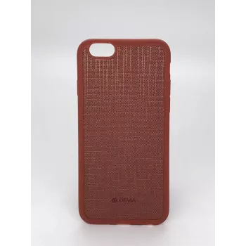 Devia Funda Jelly Slim de piel para Apple iPhone 6/6s Marrón