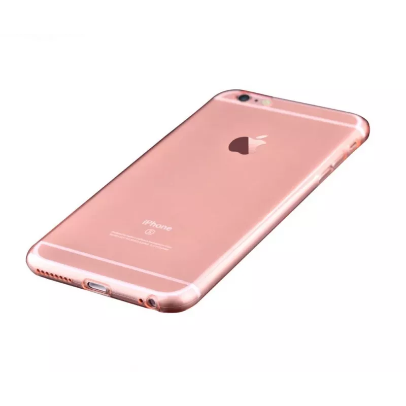 Devia Apple iPhone 6/6s Naked Funda trasera transparente Oro rosa