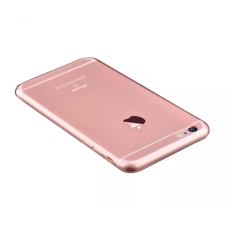 Devia Apple iPhone 6/6s Naked Funda trasera transparente Oro rosa