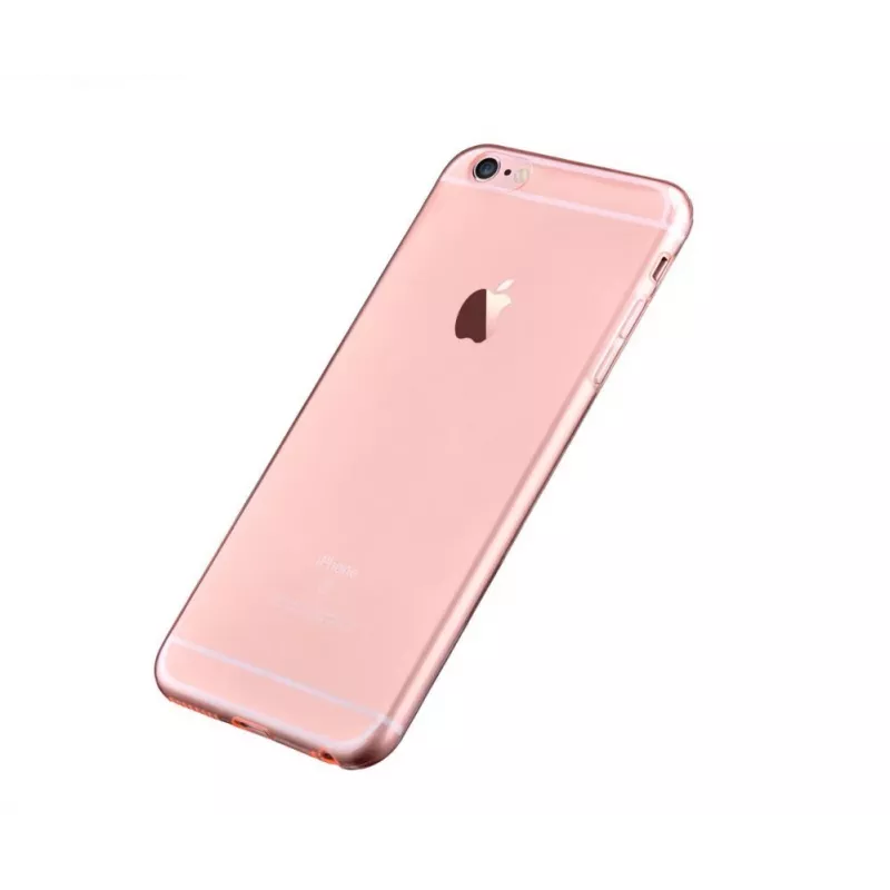 Devia Apple iPhone 6/6s Naked Funda trasera transparente Oro rosa
