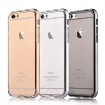 Devia Apple iPhone 6 / 6s Plus Funda Trasera Fresh Oro Rosa